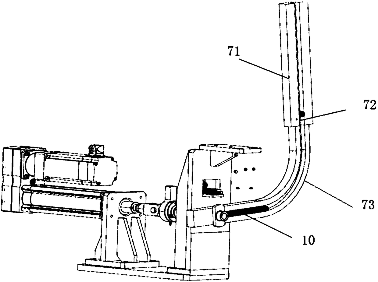 Error-preventing cartridge clip-type feeding bearing automatic press fitting mechanism and method