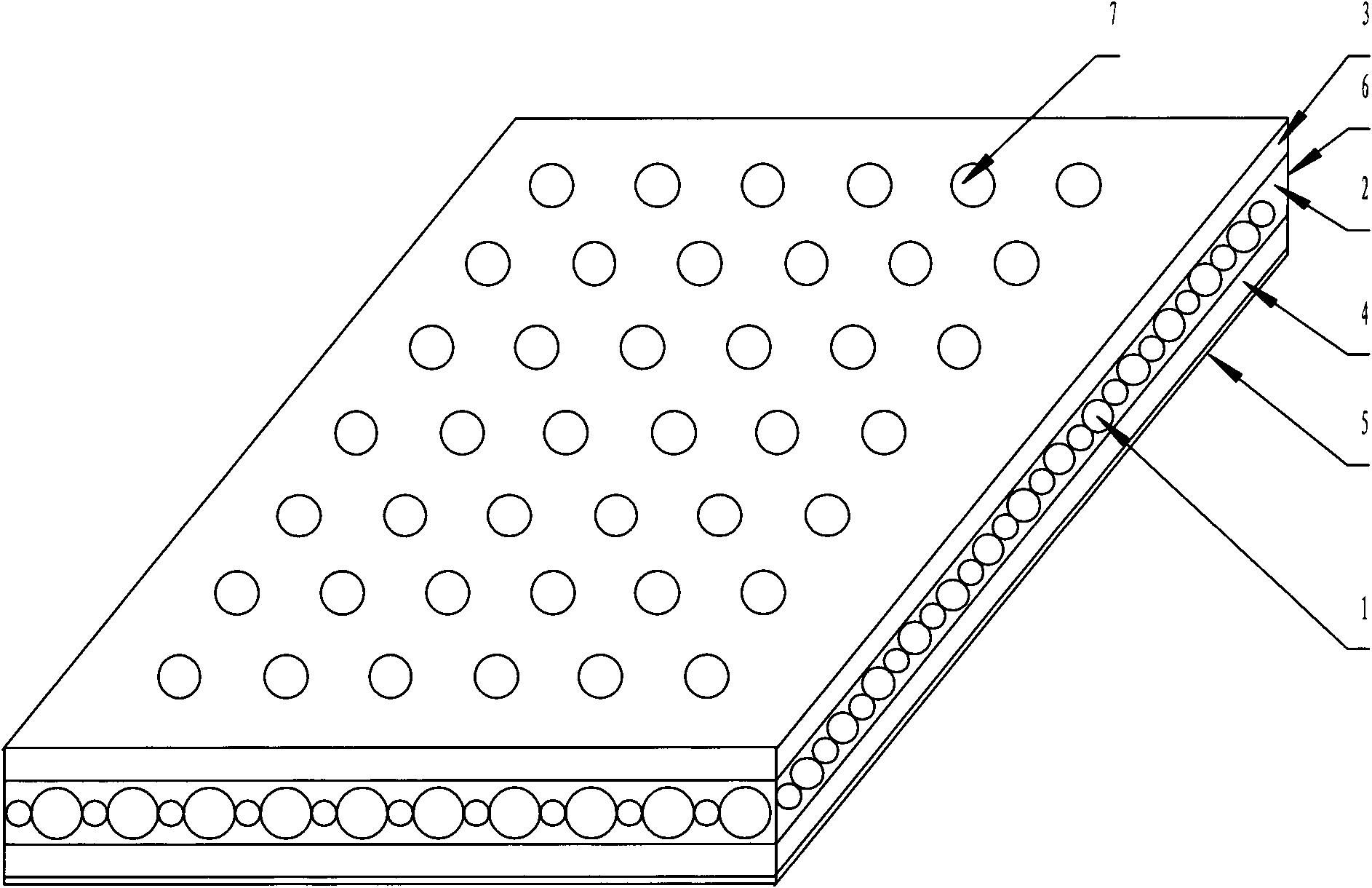 Grade A fireproof light thermal insulating decorative integrated plate and production process thereof