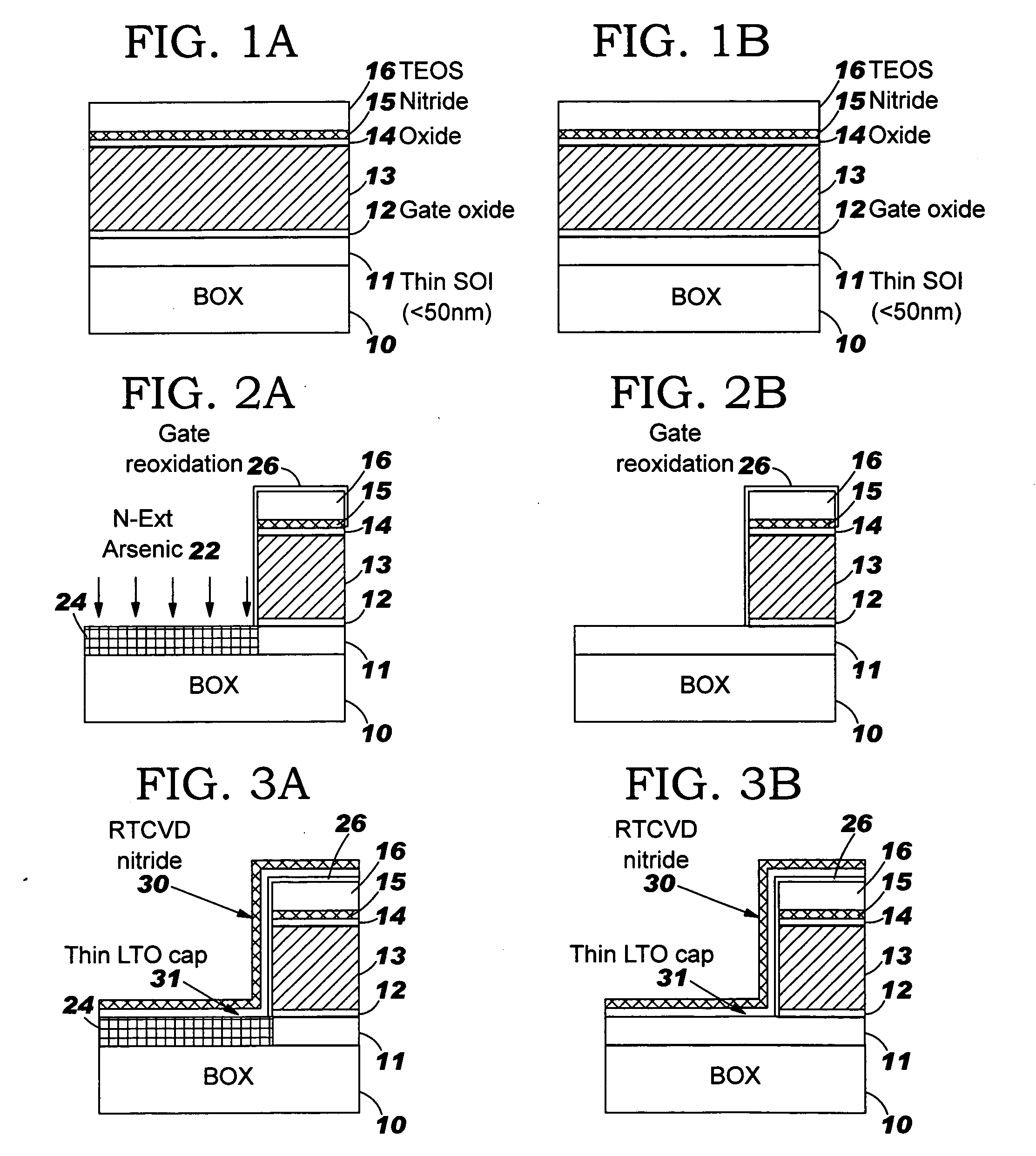 Method to produce transistor having reduced gate height