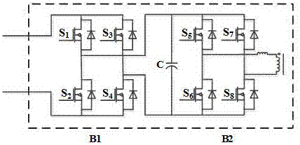 Non-contact electric energy transmission-based modular multilevel converter for conversion station