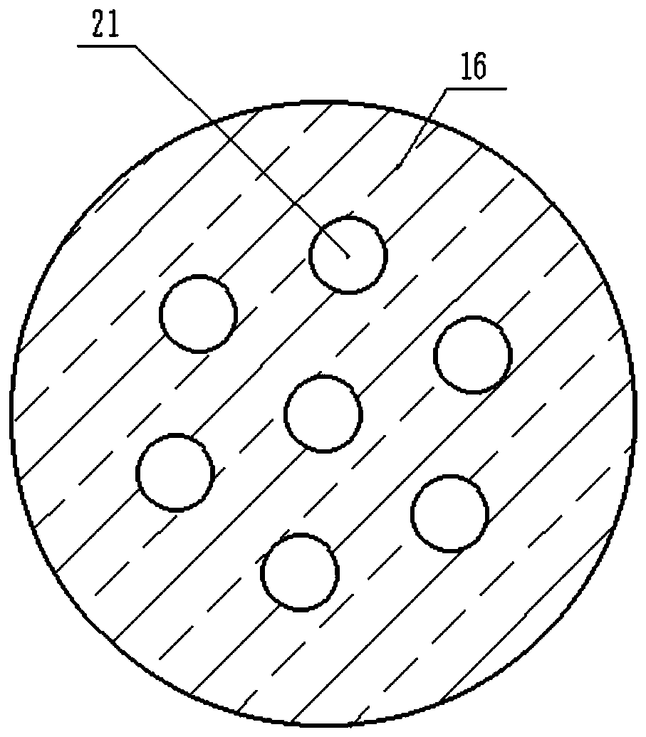 Urine collecting device for gynecological clinical examination