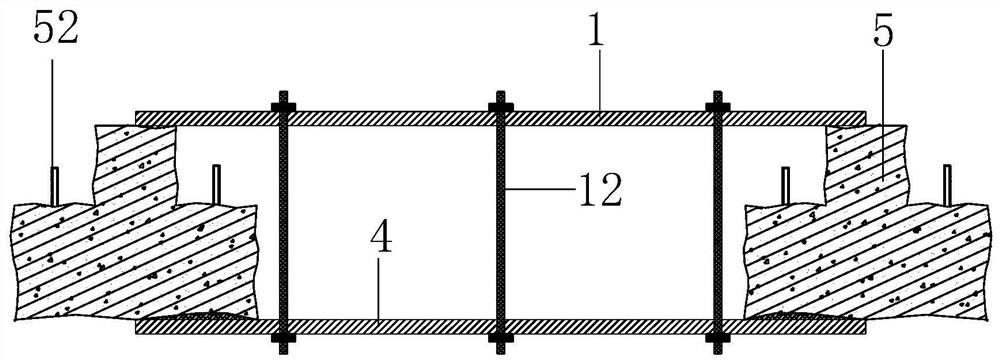 Landslide zone pile plate type comprehensive protection construction system and method