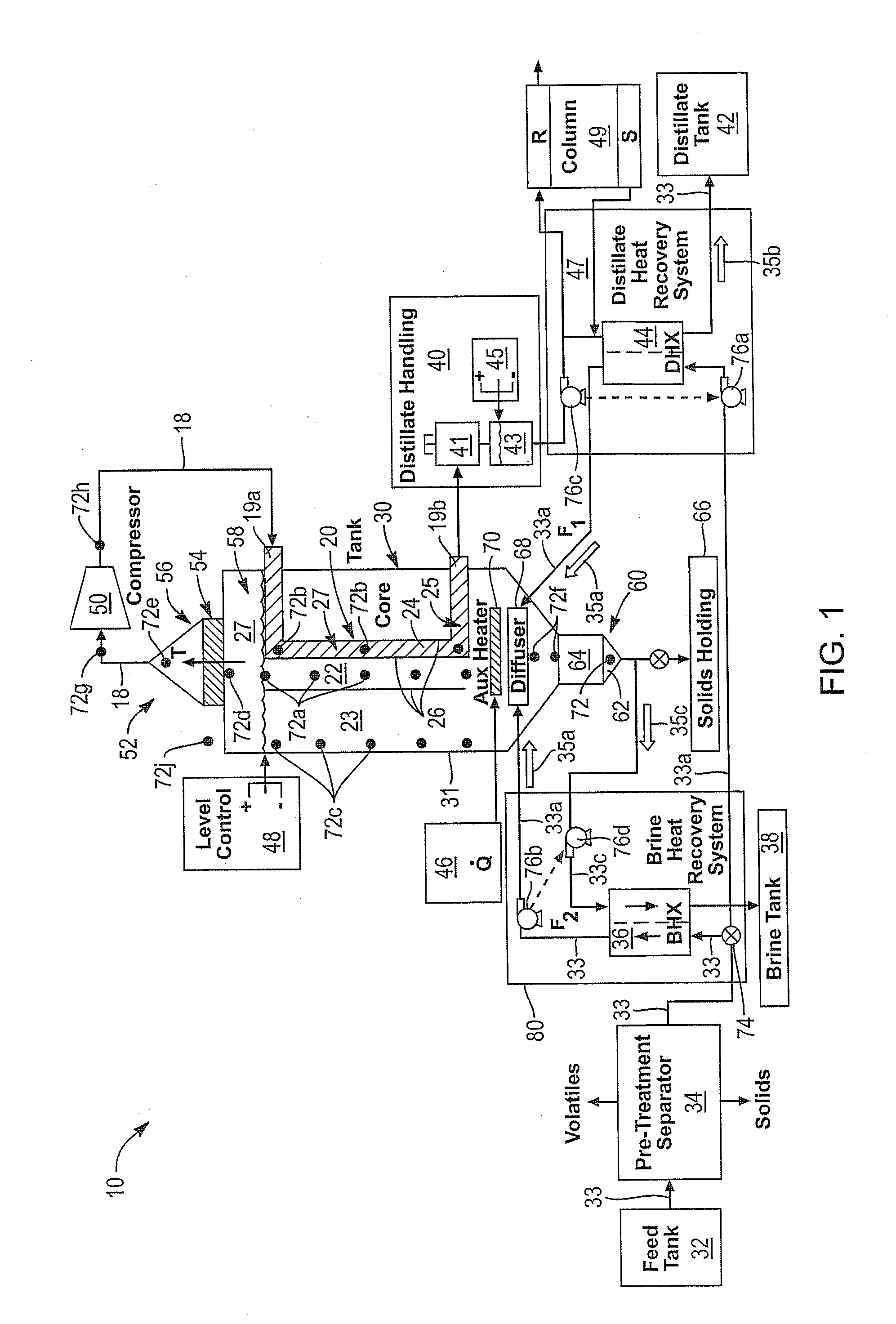 Controlled-gradient, accelerated-vapor-recompression apparatus and method