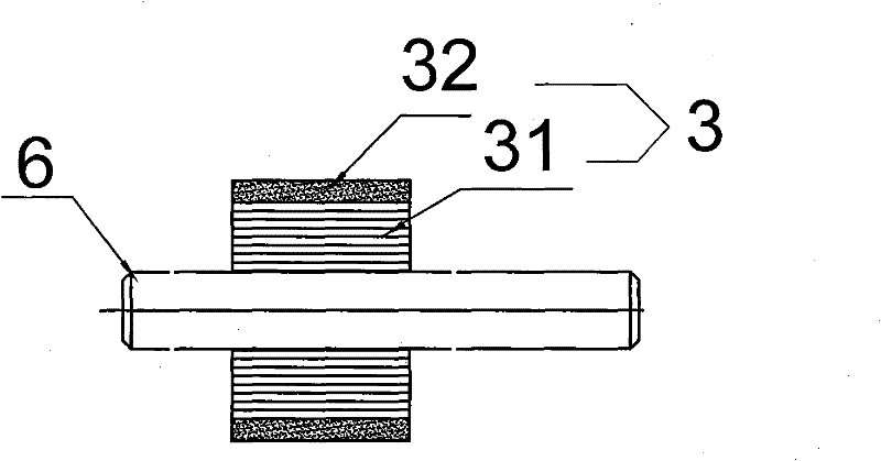 Motor with slotless amorphous iron alloy radial magnetic circuit and process method thereof