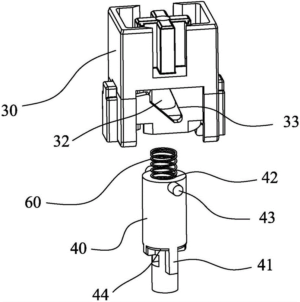 Sound production structure of keyboard switch