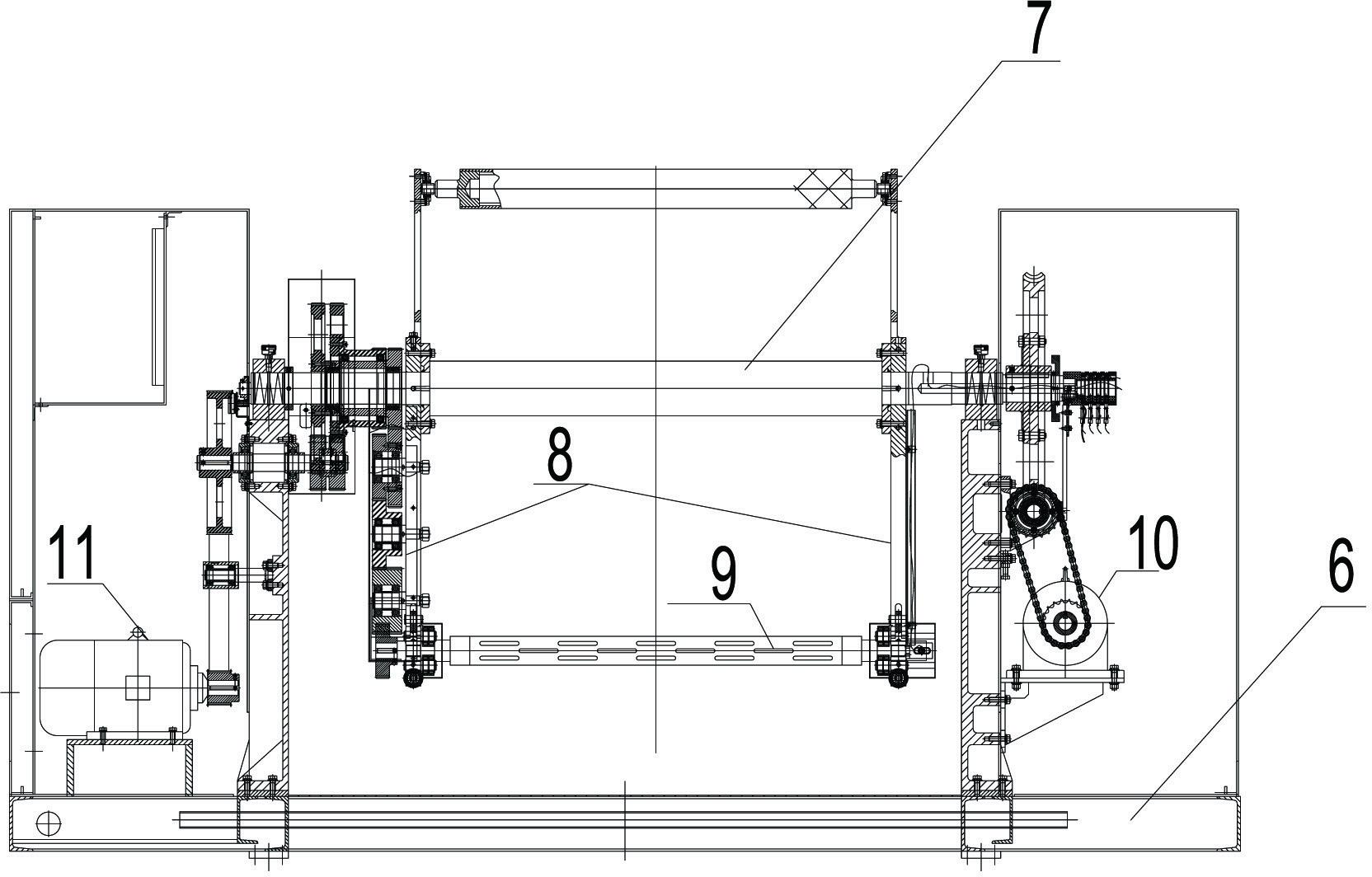 Synchronous printing and embossing machine