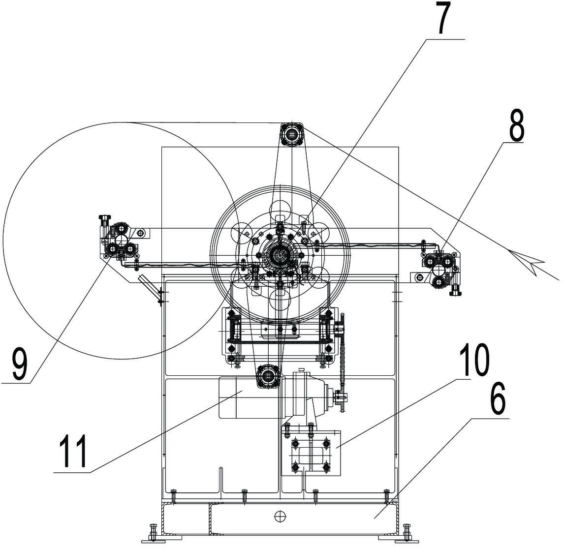 Synchronous printing and embossing machine