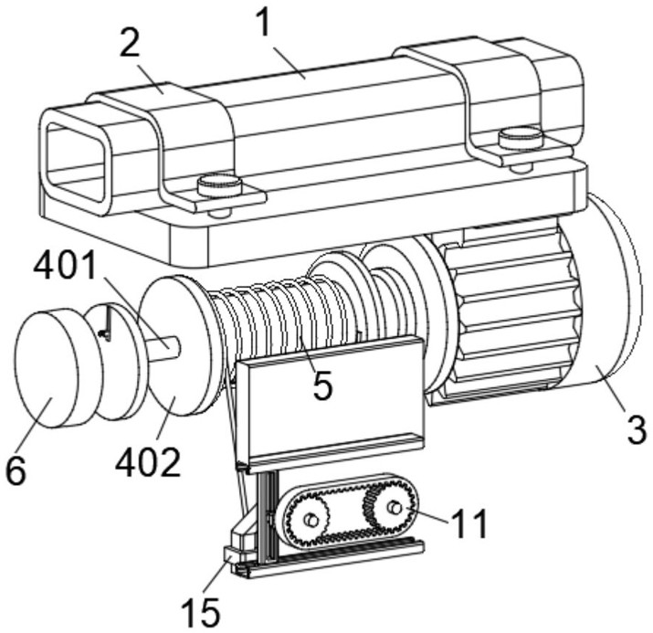 Miniature electric hoist