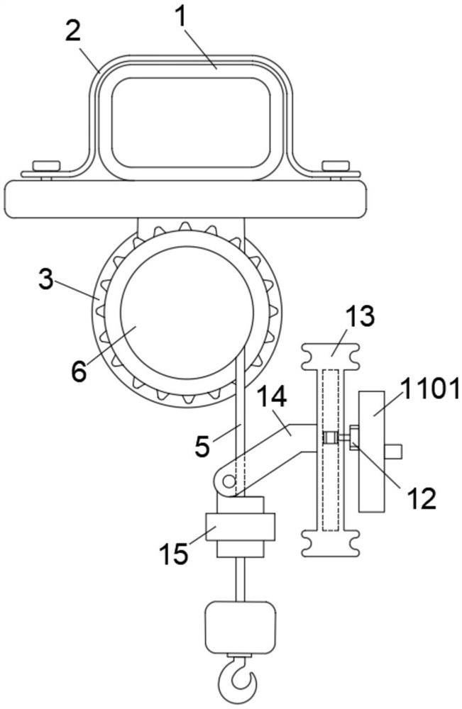 Miniature electric hoist