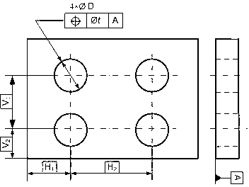 Calculation method of function sizes of part hole series