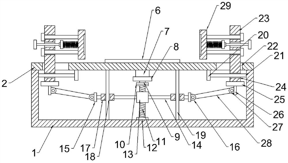 Processing table for tension spring production