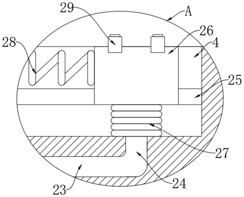 Vehicle-mounted air purification device for new energy automobile