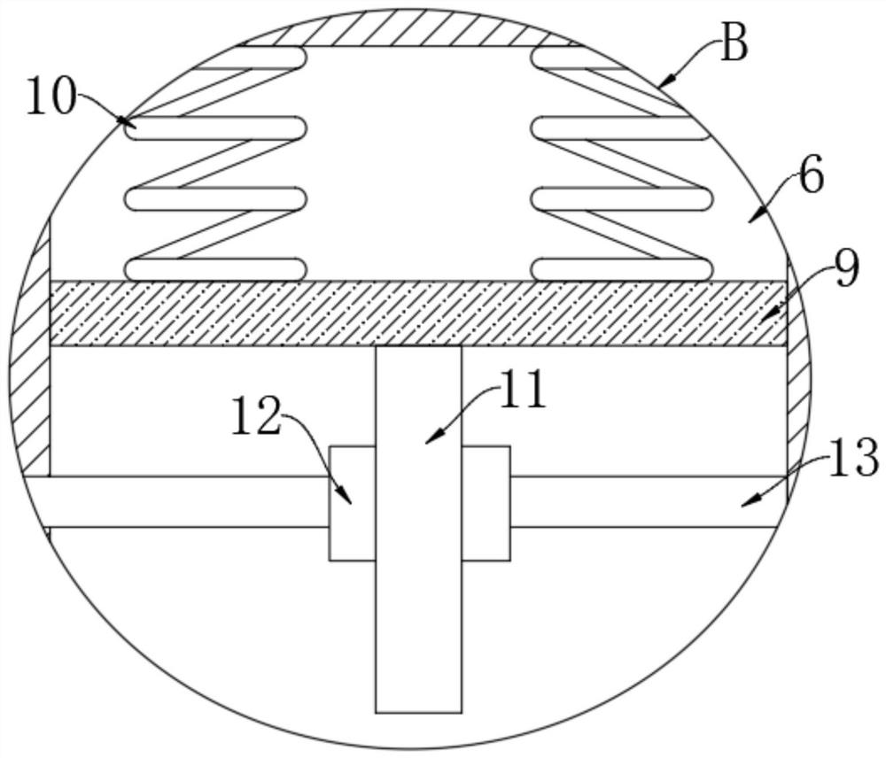 Vehicle-mounted air purification device for new energy automobile