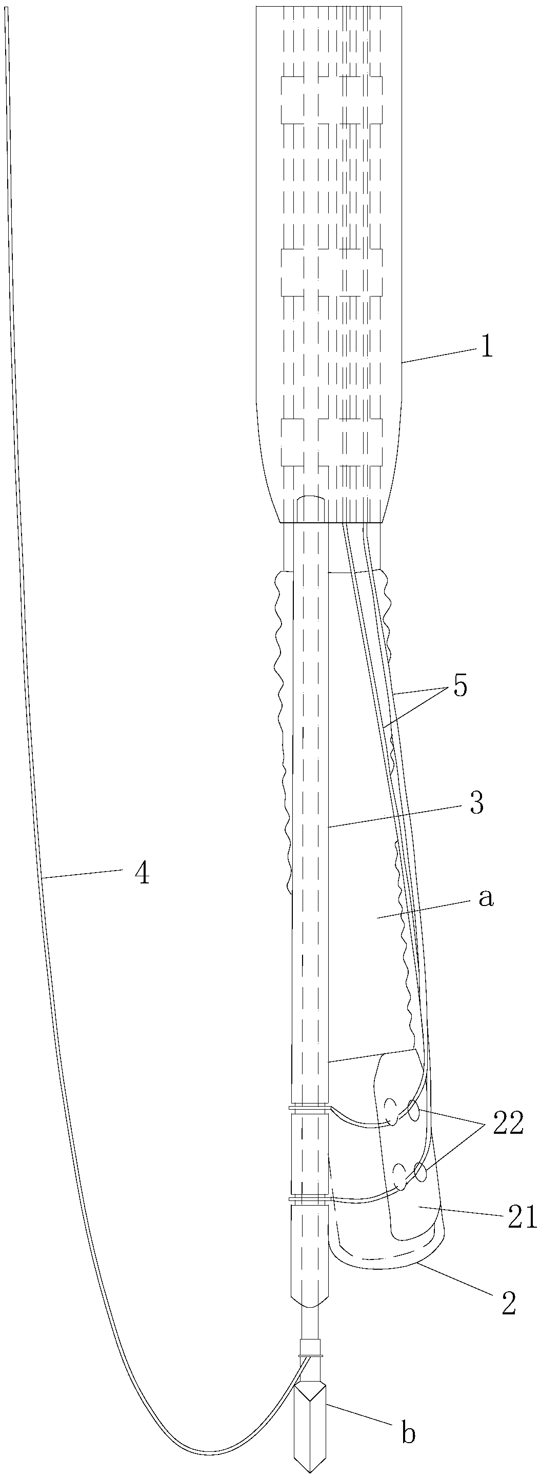 Integrated sleeve type endoscopic treatment auxiliary pipeline device