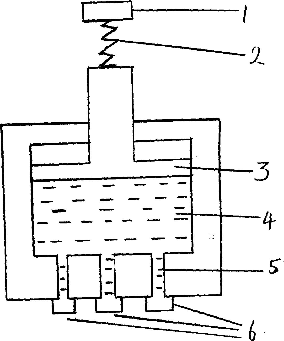 Collision unloading safety apparatus