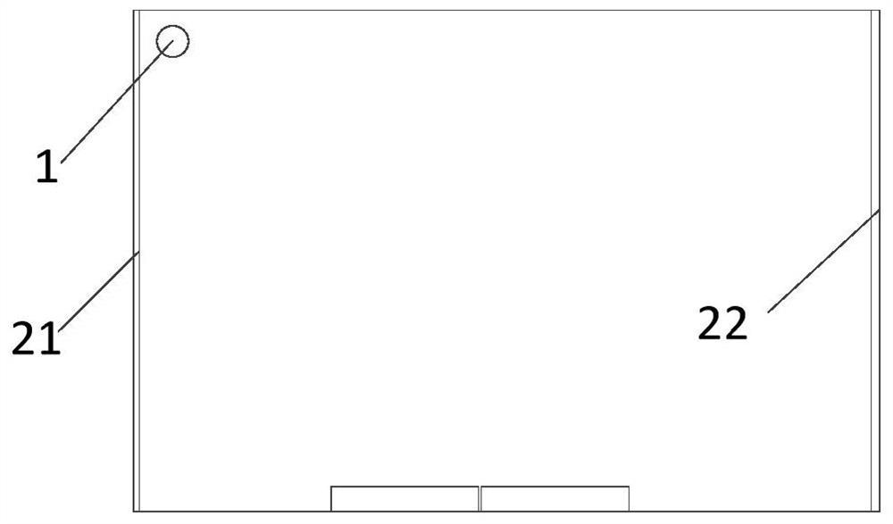 False target identification method and device and computer equipment