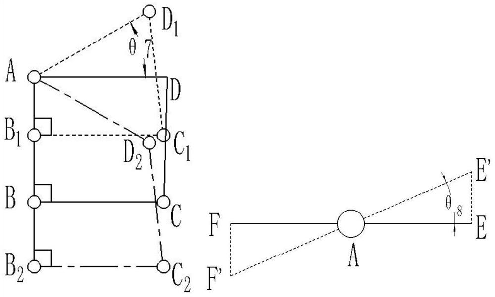 Motion control method for hot-line work eight-degree-of-freedom mechanical arm