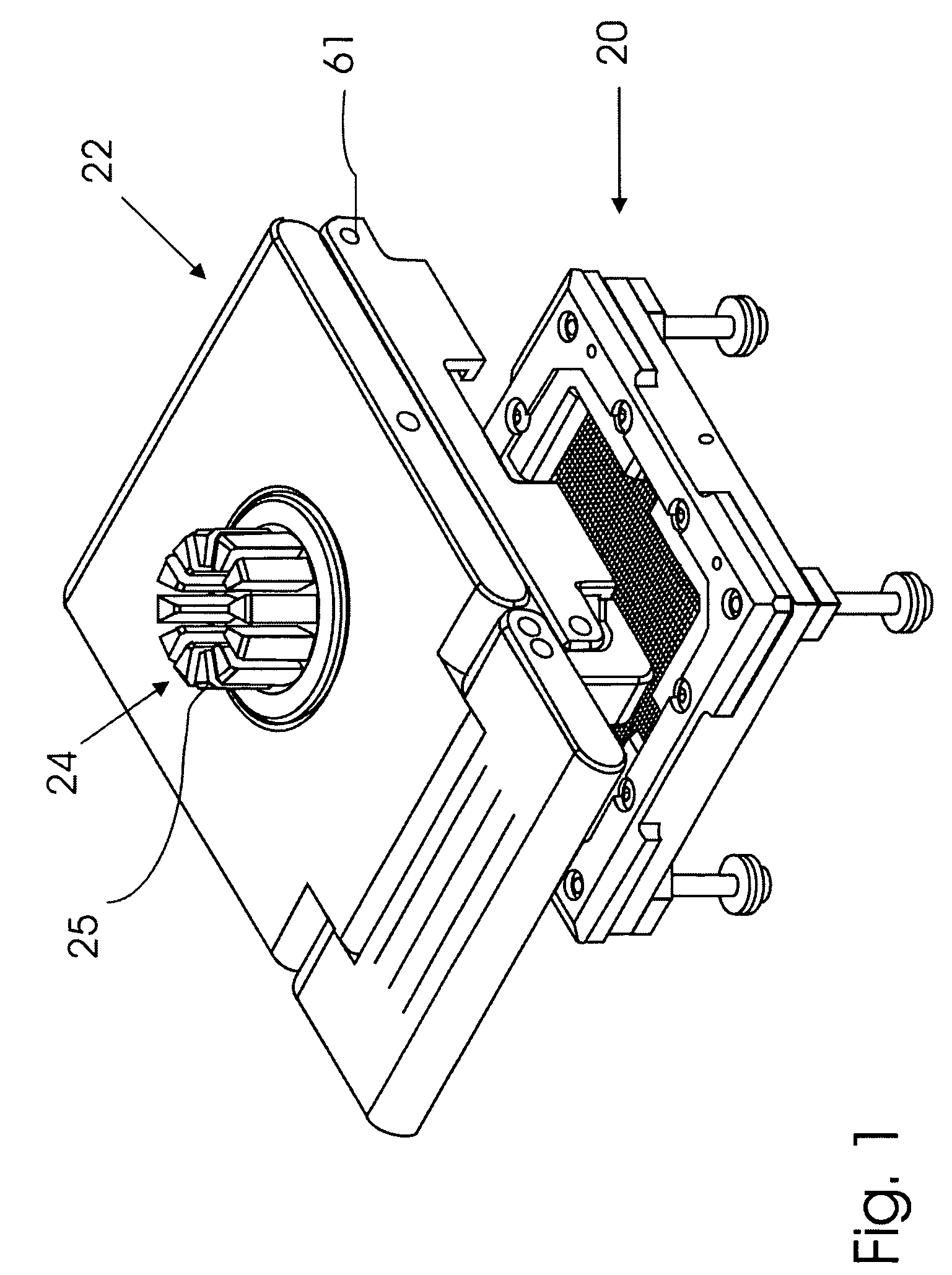 Test socket-lid assembly