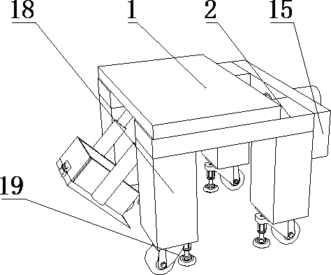 Soil shoveling device for agricultural planting