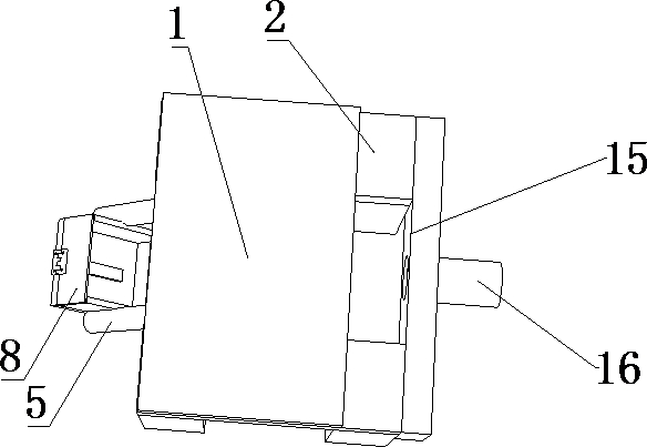 Soil shoveling device for agricultural planting