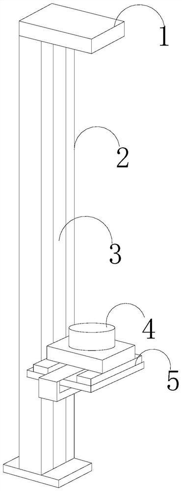 Transformer magnetic core feeding device of power adapter