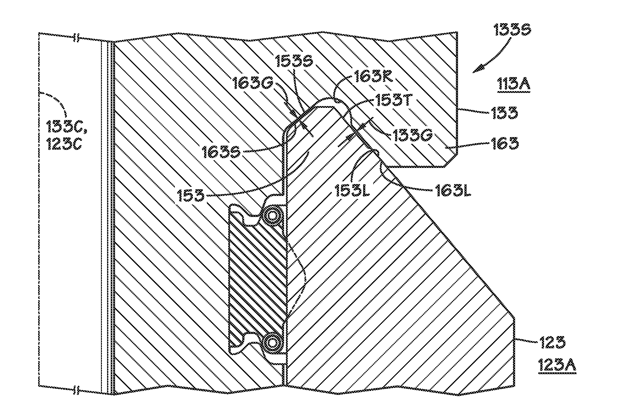 Mudline suspension metal-to-metal sealing system