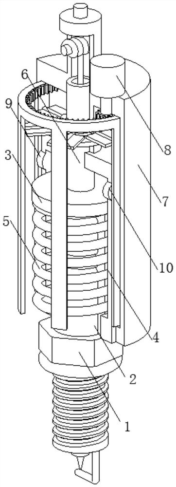 Automobile engine spark plug with adjusting function