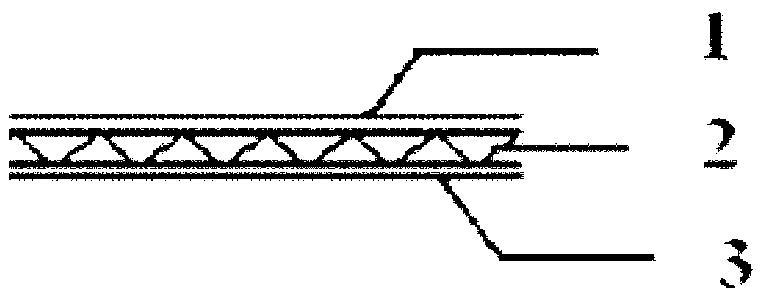 Double-layer knitted fabric and weaving method thereof