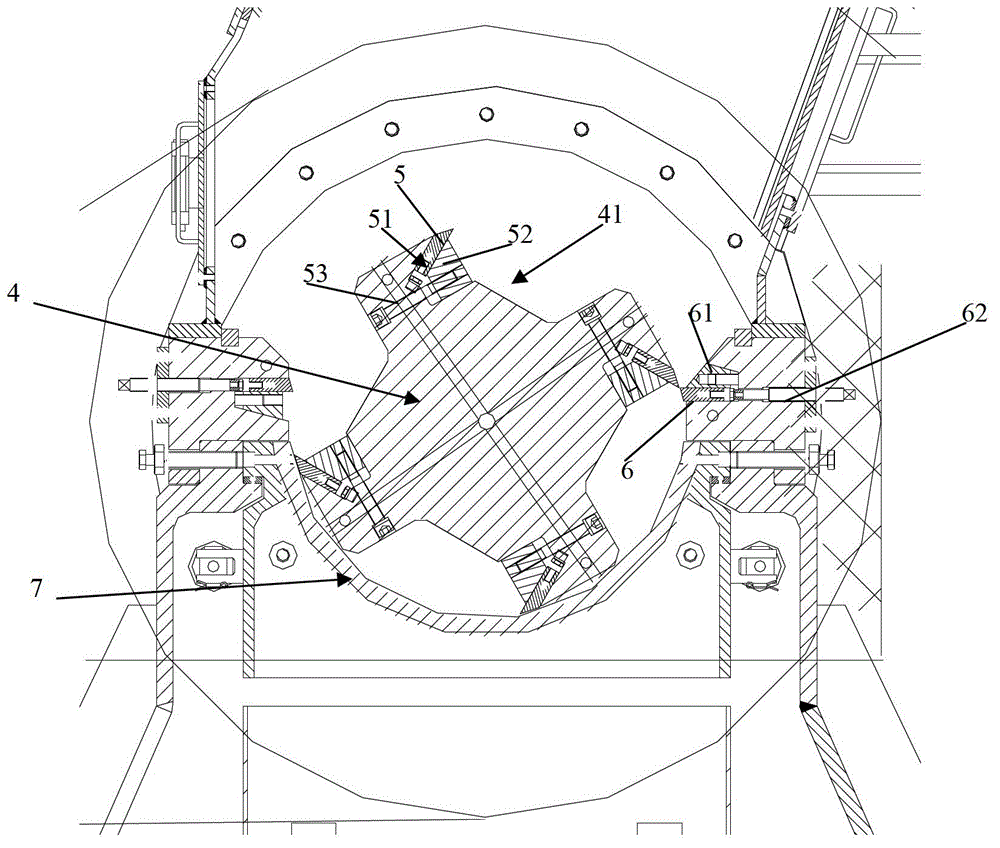 Rubber block chopping machine