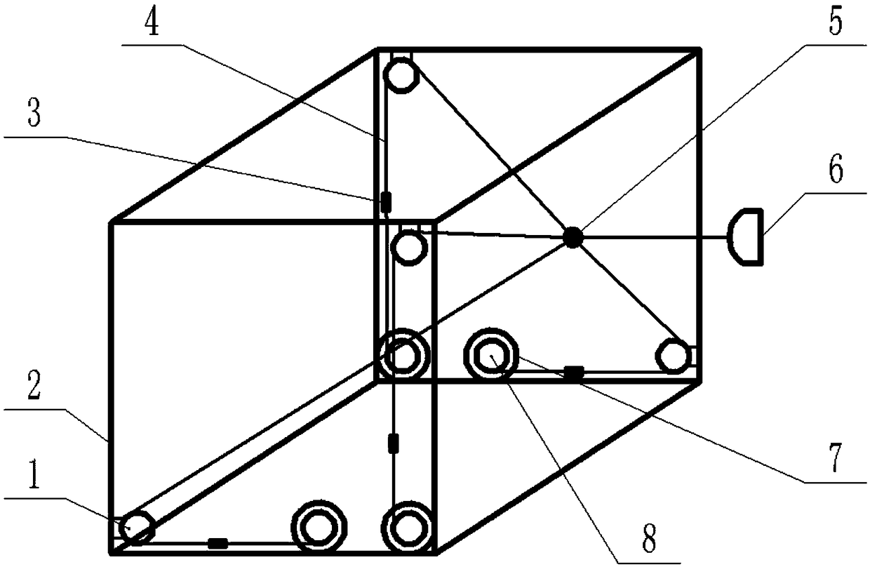 A variable mass simulation device and method for motion operation