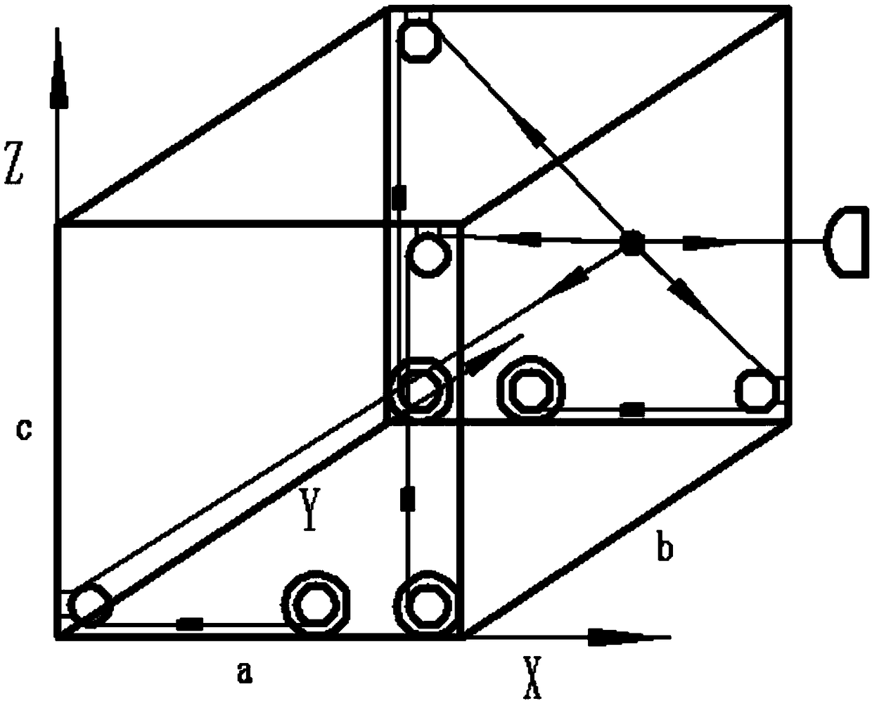 A variable mass simulation device and method for motion operation