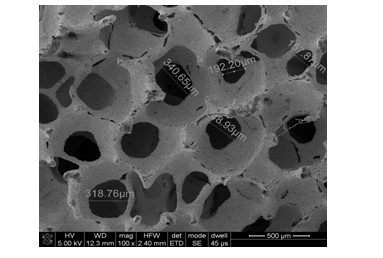 Preparation method of porous tantalum serving as medical metal implant material