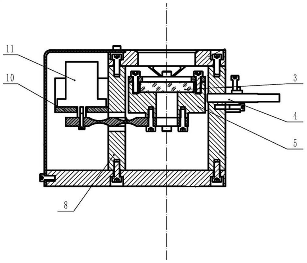 High-precision and stable swing mirror device suitable for space environment and its working method