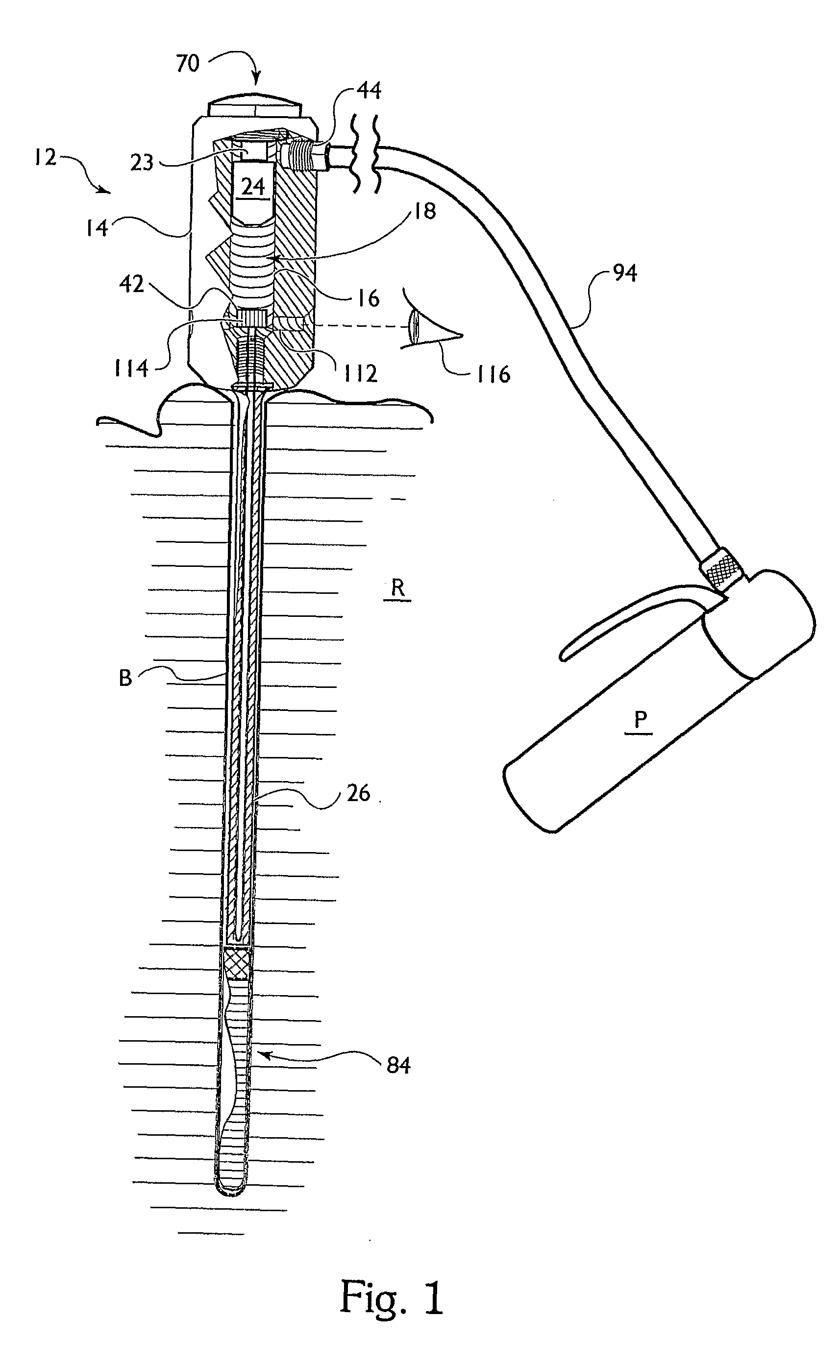 Handheld Pneumatic Tool For Breaking Up Rock