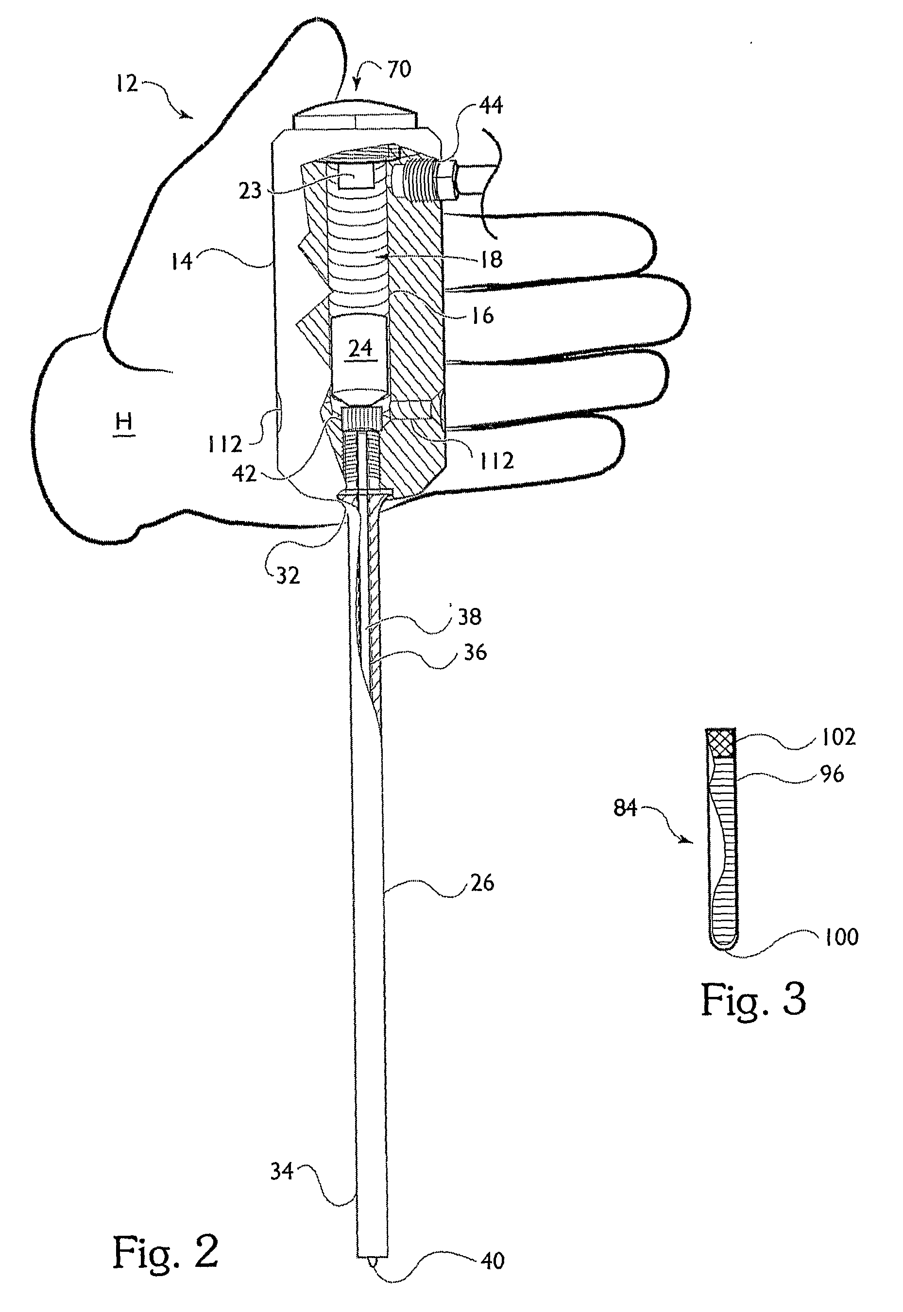 Handheld Pneumatic Tool For Breaking Up Rock