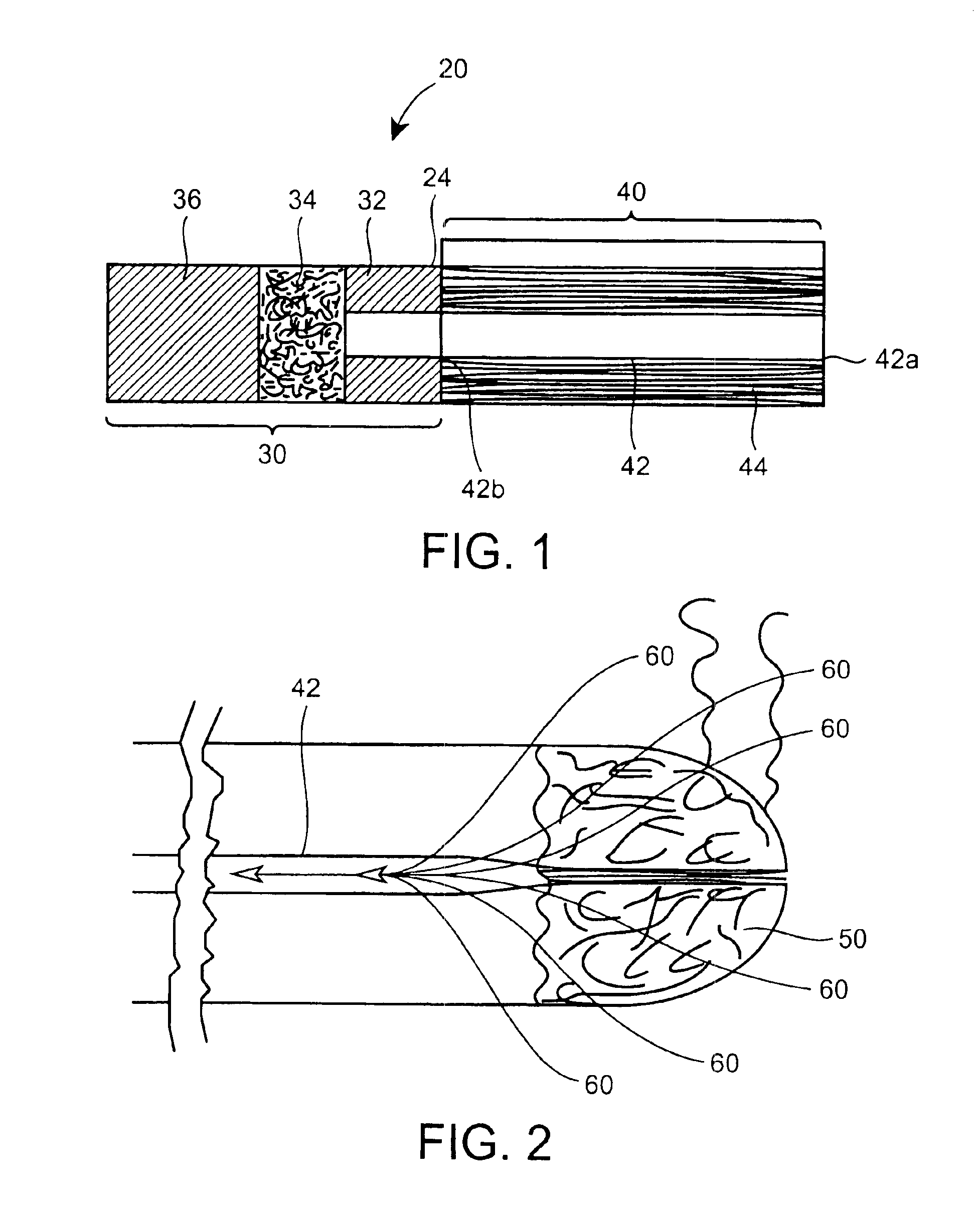 Cigarette having porous heat transfer tube