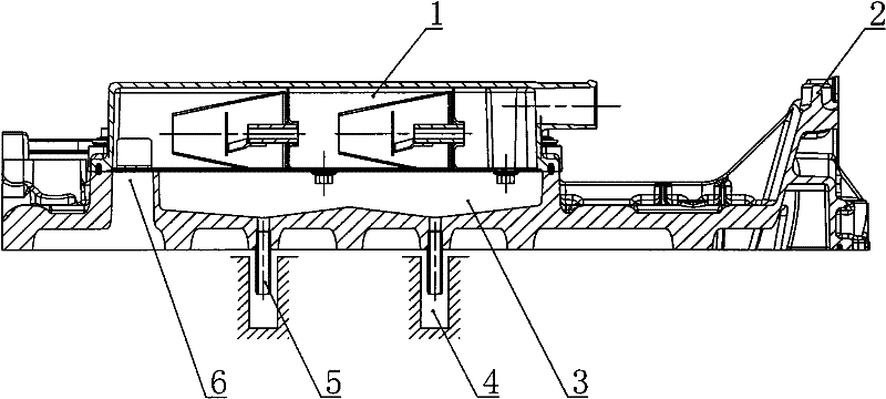 Engine crankcase oil and gas pre-filter