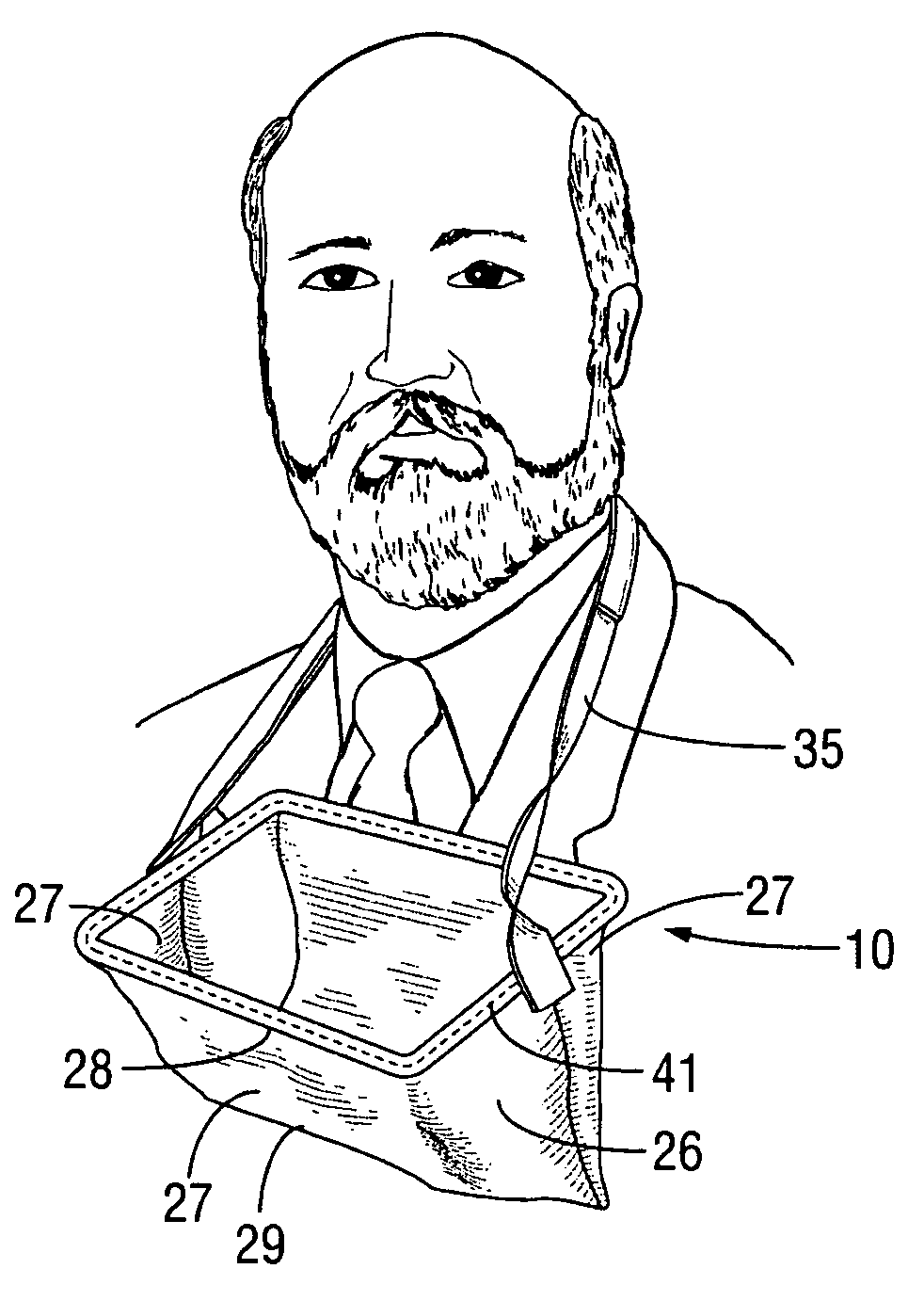 Facial hair trimmings catcher