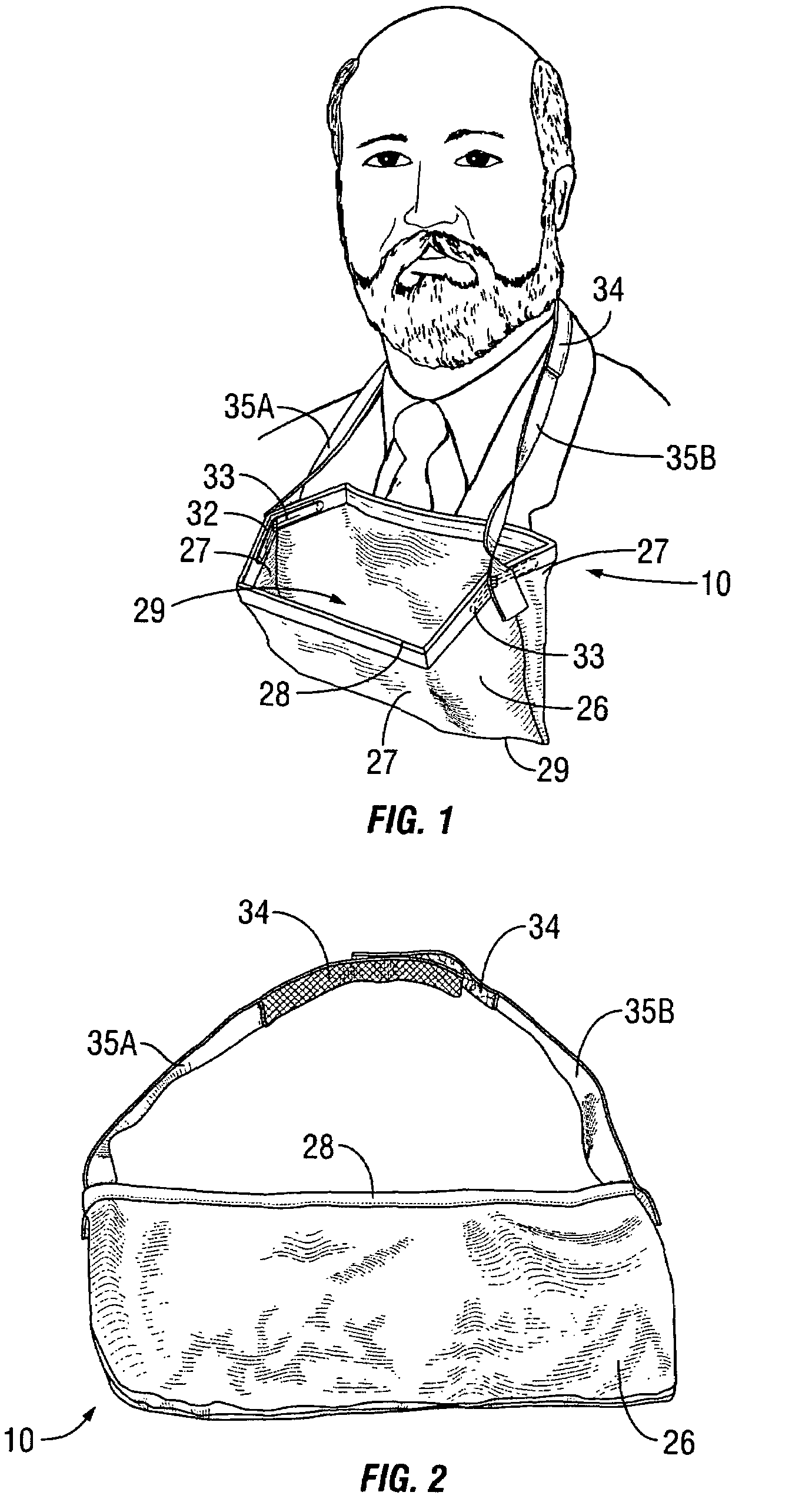 Facial hair trimmings catcher