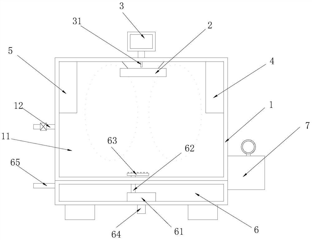 Thermostat testing device and testing method thereof