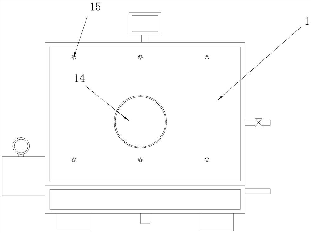 Thermostat testing device and testing method thereof