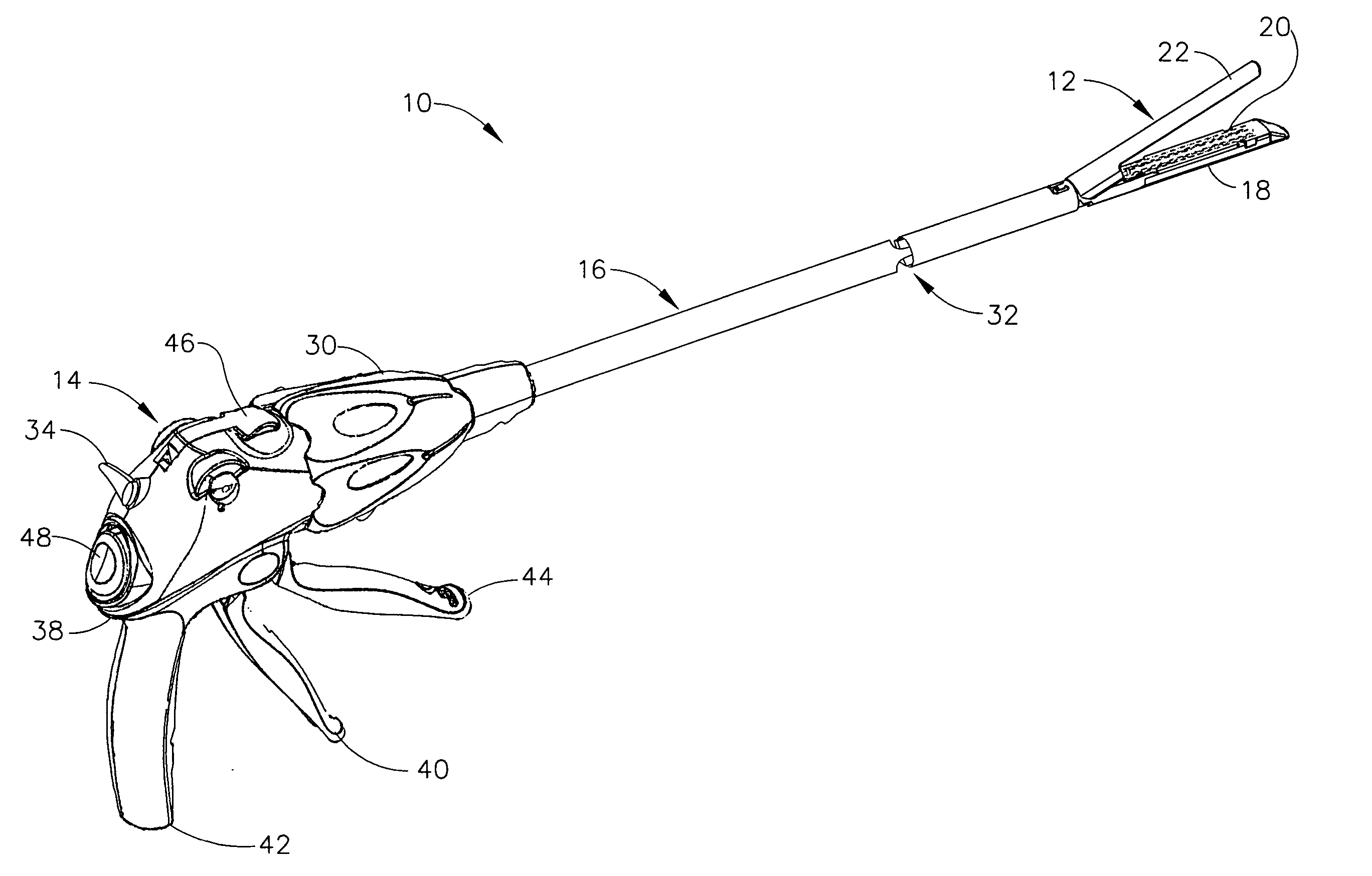 Surgical stapling instrument incorporating an electroactive polymer actuated firing bar track through an articulation joint