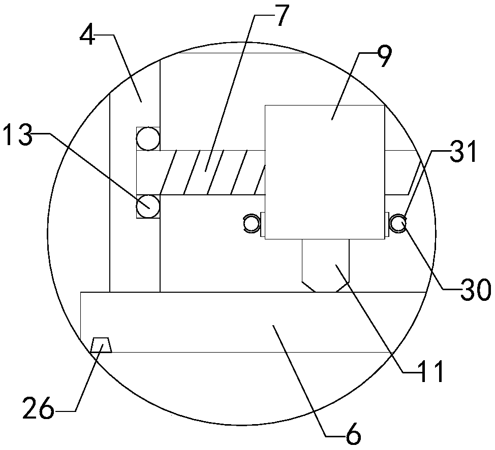 Circuit board printing device for mobile phone production