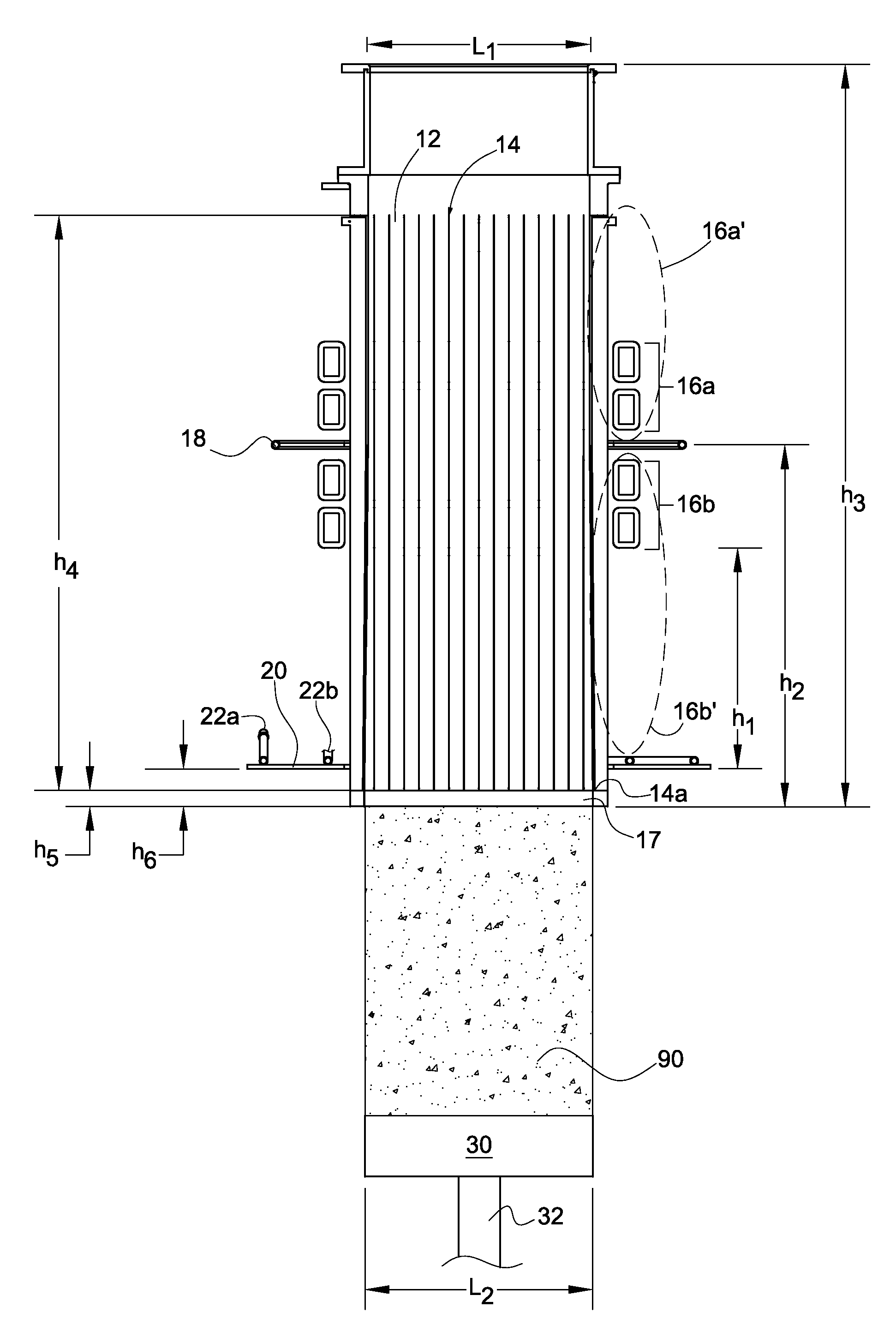 Open bottom electric induction cold crucible for use in electromagnetic casting of ingots