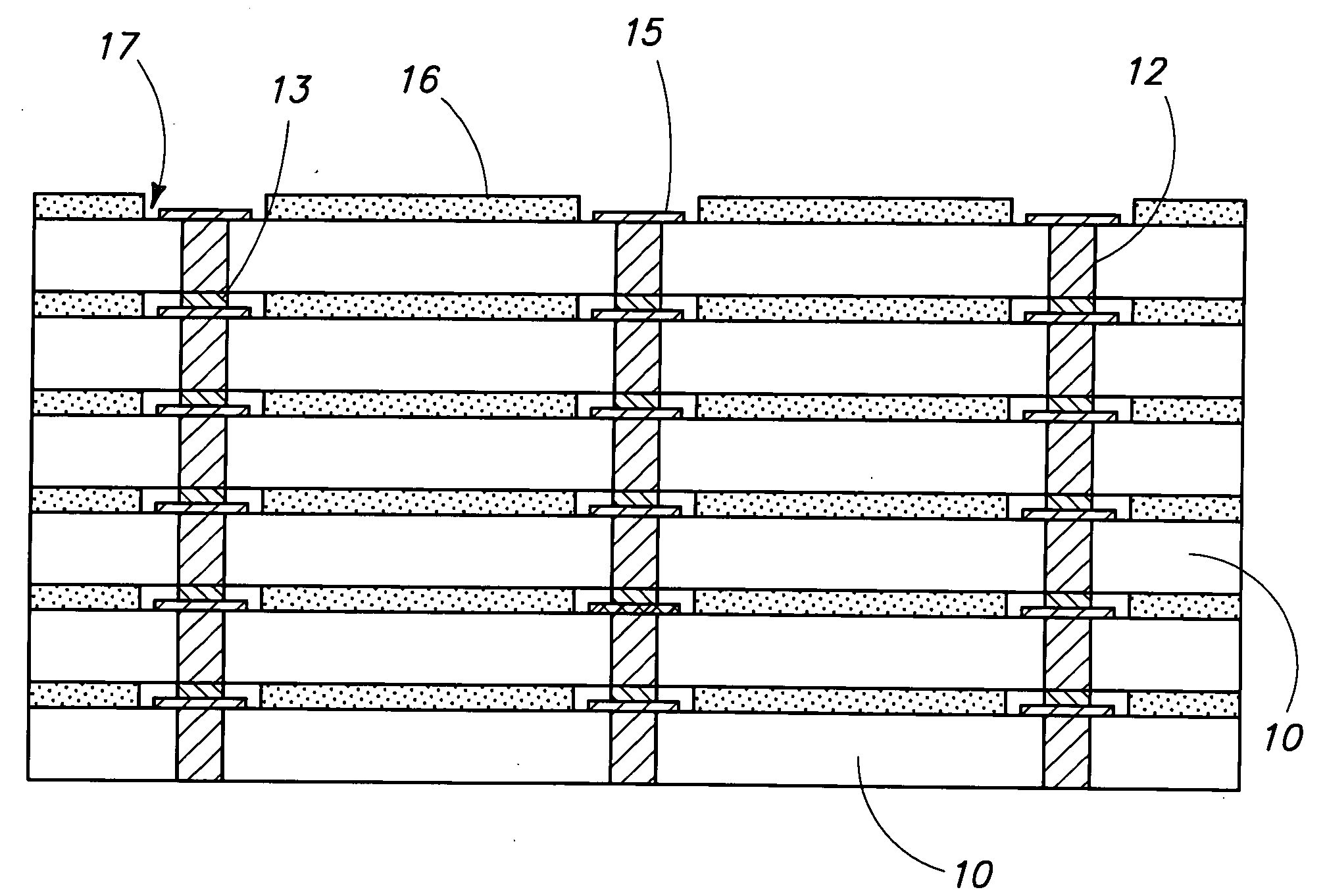 Bonding method for through-silicon-via based 3D wafer stacking