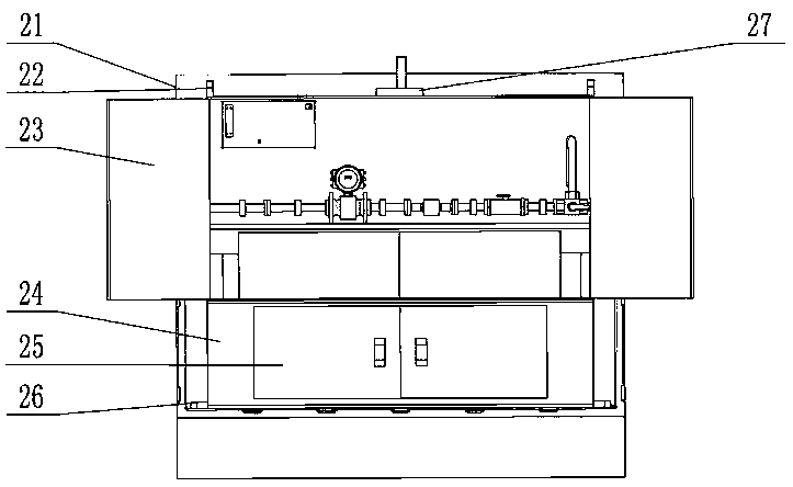 A vehicle-mounted single water tank type oil field water meter field calibration device and calibration method