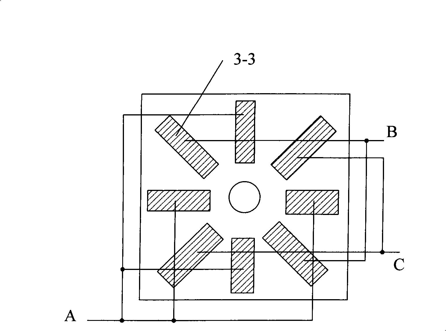 Electromagnetic voltage adjusting multi freedom degree spherical ultrasonic electromotor