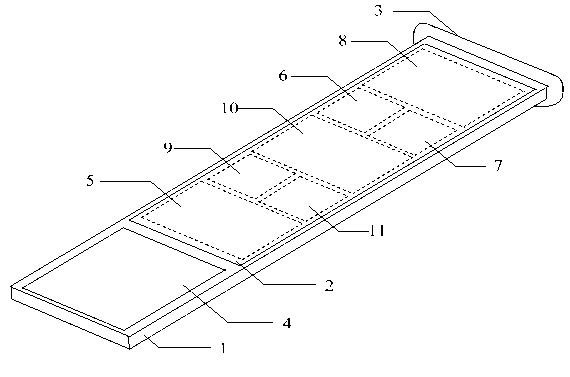 Flexible sensing device and method for achieving animal oestrus judgment and physical condition classification