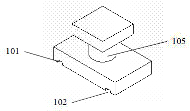 Power inductance element formed by molding and manufacturing method thereof