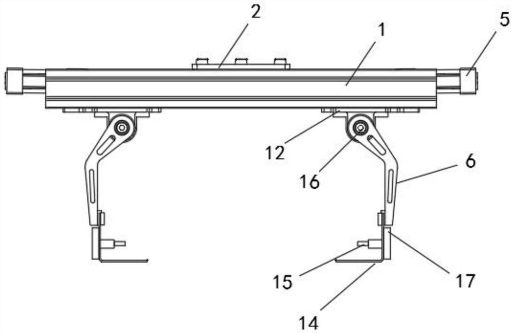 A kind of rehabilitation nursing equipment for thoracic surgery